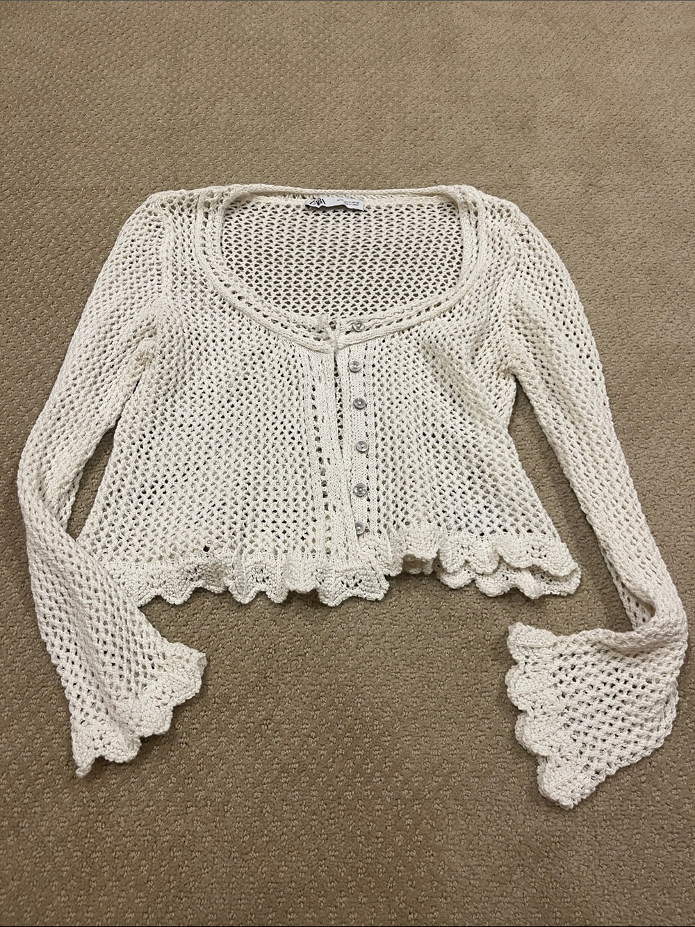 Zara women’s size medium cardigan